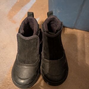 Kids Black Boots